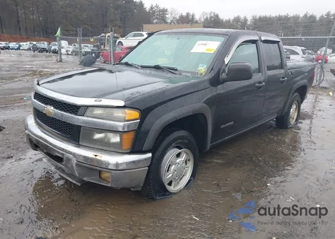 2005 Chevrolet Colorado Ls from USA, damaged, VIN 1GCDT136558116933